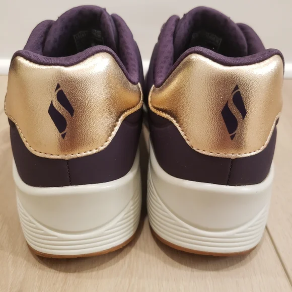 Skechers Street Shimmer Away Sneakers Sz 7.5 - Picture 10 of 13